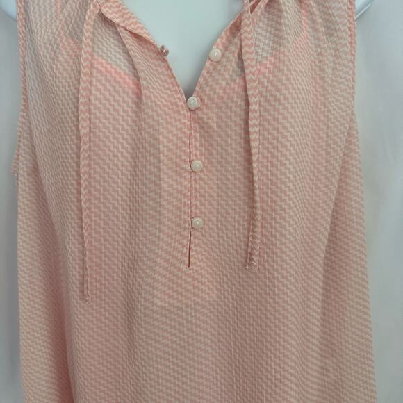 JCPenney Sheer Blouse w/Tank Size X-Large - Picture 3 of 10